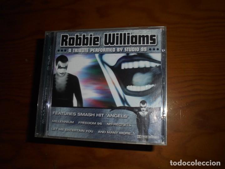 CDs de m&uacute;sica: ROBBIE WILLIAMS. A TRIBUTE PERFORMED BY STUDIO 99. CEDAR . CD. IMPECABLE. (#) - Foto 1