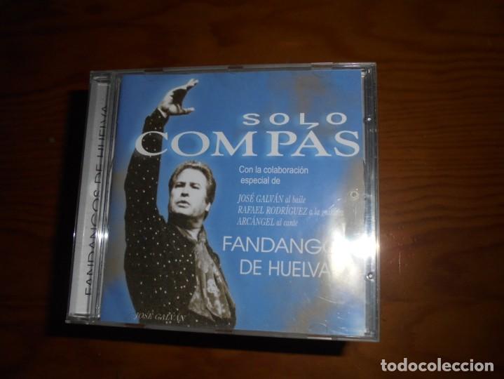 CD di Musica: SOLO COMPAS.  FANDANGOS DE HUELVA.  ARCANGEL. CD. IMPECABLE