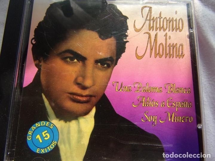 CDs de m&uacute;sica: ANTONIO MOLINA - GRANDES 15 &Eacute;XITOS- - Foto 1