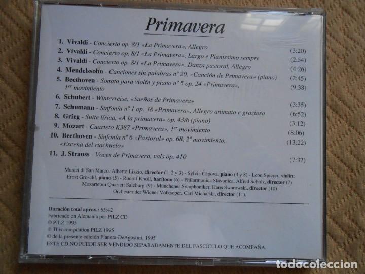 CDs de m&uacute;sica: Clasicos Inolvidables  -PRIMAVERA - - Foto 2