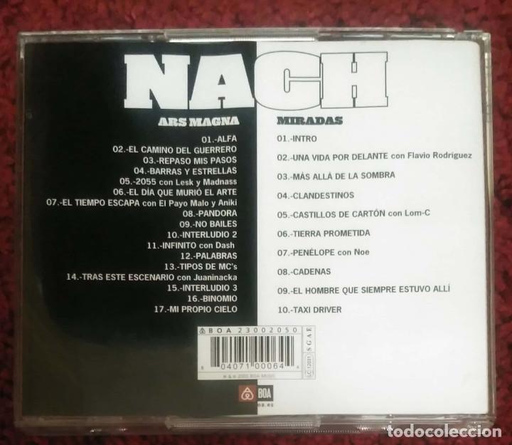 CDs de m&uacute;sica: NACH (ARS MAGNA - MIRADAS) 2 CDs 2005 - Foto 2