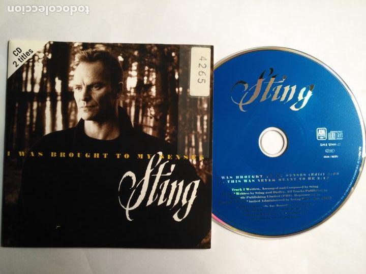CDs de m&uacute;sica: cd promocional - single - carton - SINGLE STING - Foto 1