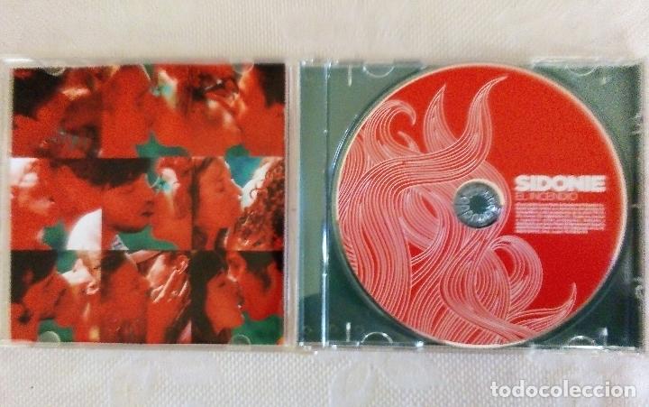 CDs de m&uacute;sica: CD SIDONIE - EL INCENDIO. - Foto 2