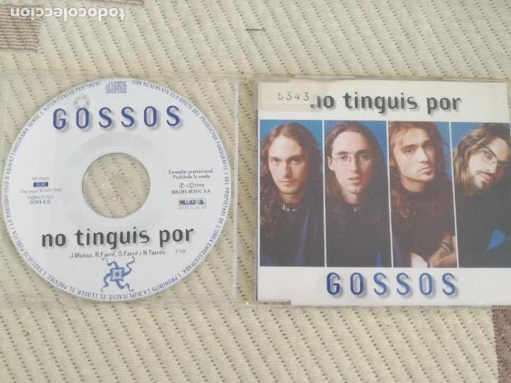 CDs de m&uacute;sica: cd promocional - single - PLASTICO DURO - SINGLE GOSSOS - Foto 1