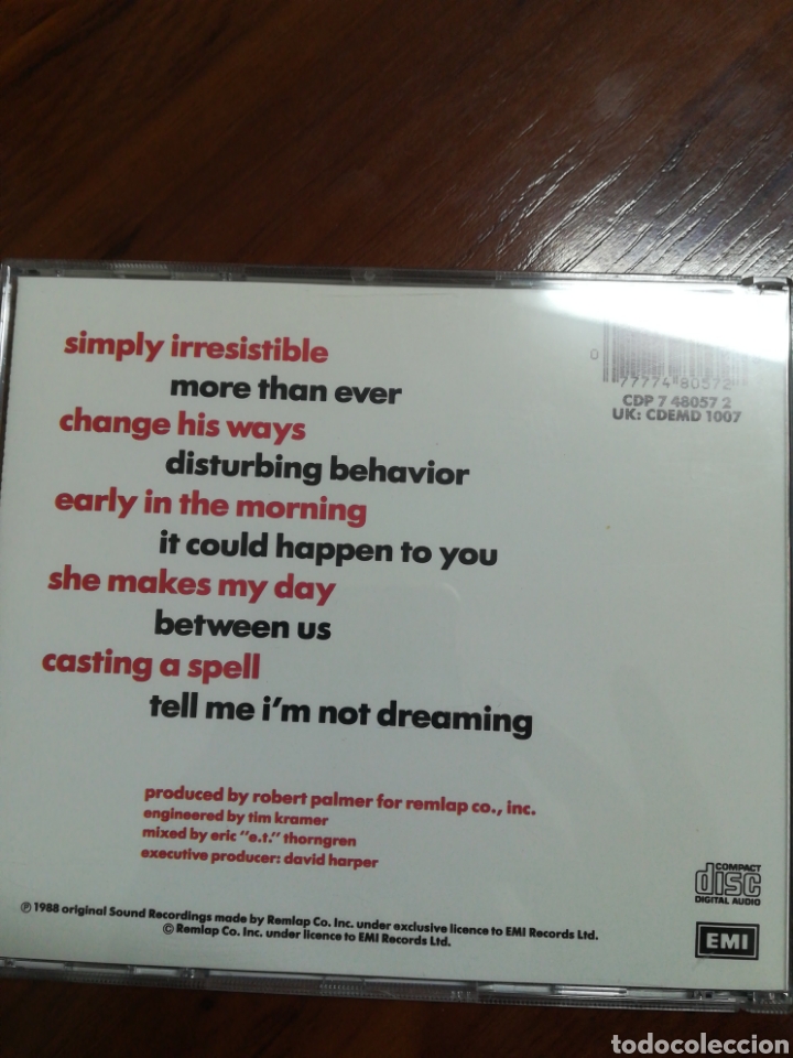 CDs de m&uacute;sica: ROBERT PALMER. Heavy Nova - Foto 2