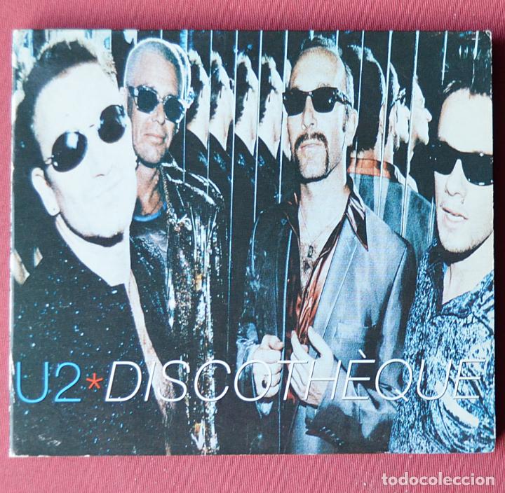CDs de m&uacute;sica: U2 U 2 - DISCOTEQUE - CD SINGLE RARO CON 3 CANCIONES - Foto 1