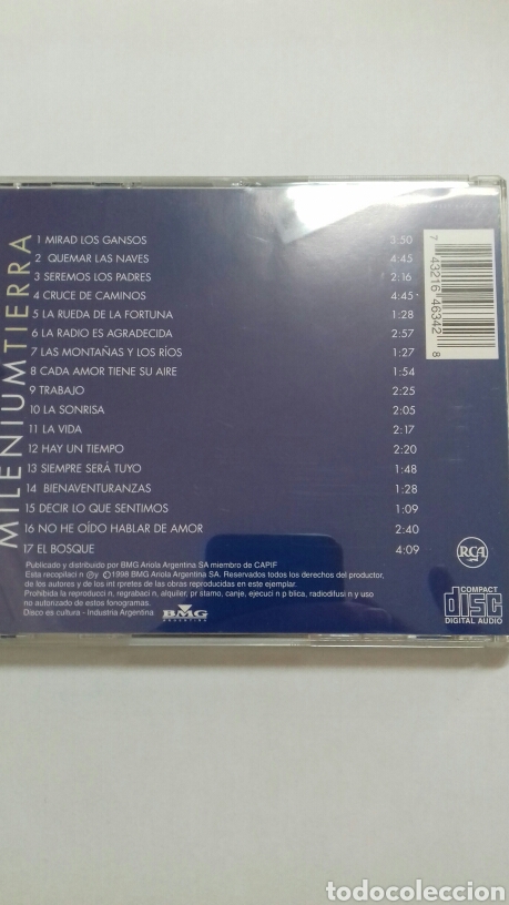 CDs de m&uacute;sica: MILENIUM. TIERRA - Foto 2