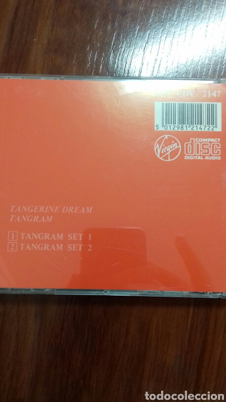 CDs de m&uacute;sica: Tangerine Dream. Tangram - Foto 2