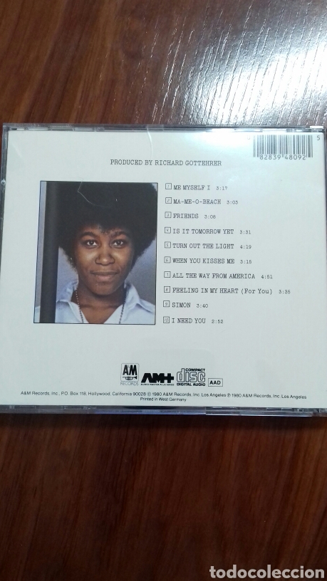 CDs de m&uacute;sica: Joan Armatrading. Me Myself - Foto 1