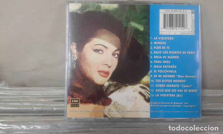 CDs de m&uacute;sica: sara montiel,la violetera - Foto 2