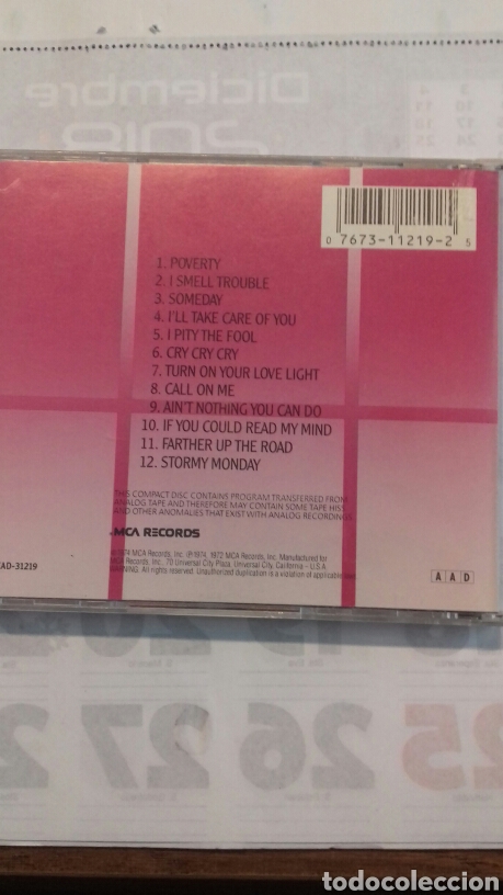 CDs de m&uacute;sica: Bobby Bland the Best Of - Foto 2