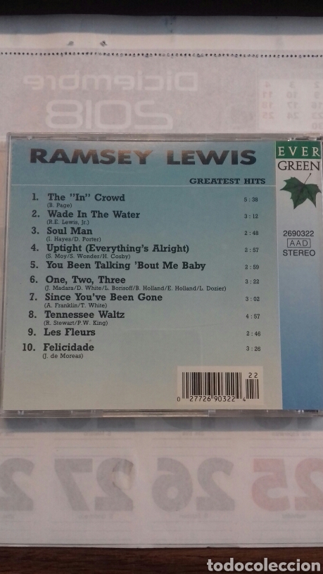 CDs de m&uacute;sica: Ramsey Lewis. Greatest Hits - Foto 2
