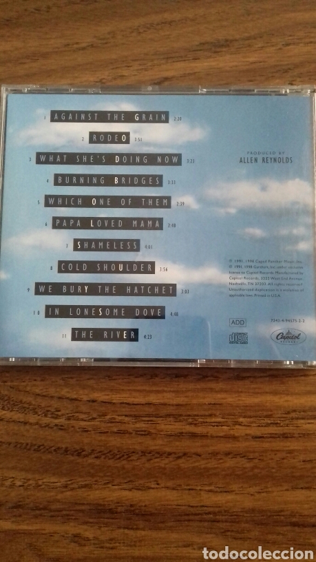 CDs de m&uacute;sica: Garth Brooks. Ropin the Wind - Foto 2