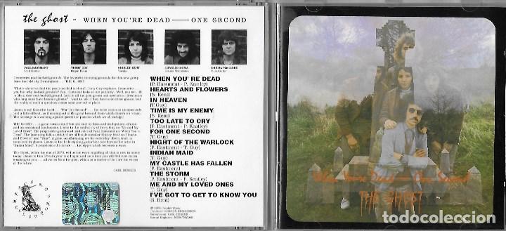 CDs de m&uacute;sica: GHOST, THE: WHEN YOU&acute;RE DEAD... ONE SECOND. COLOSAL PROGRESIVO U.K. CON TOQUES DE FOLK. - Foto 1