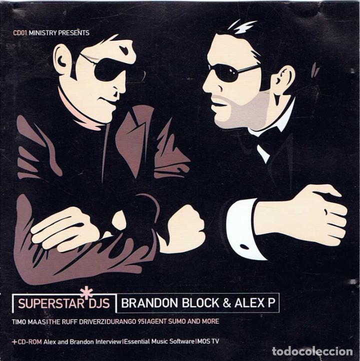 CDs de m&uacute;sica: Brandon Block & Alex P. - Superstars Djs. CD - Foto 1