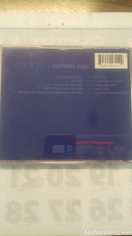 CDs de m&uacute;sica: Chris Rea. Espresso Logic - Foto 2