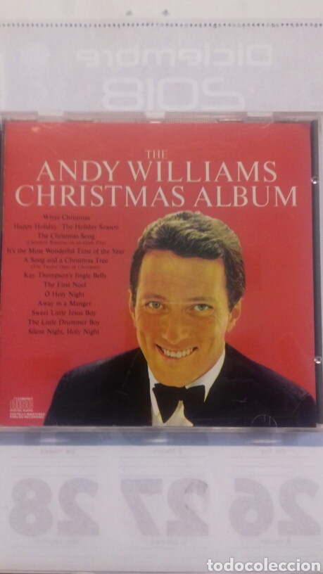 CDs de m&uacute;sica: Andy Williams. Chistmas Album - Foto 1