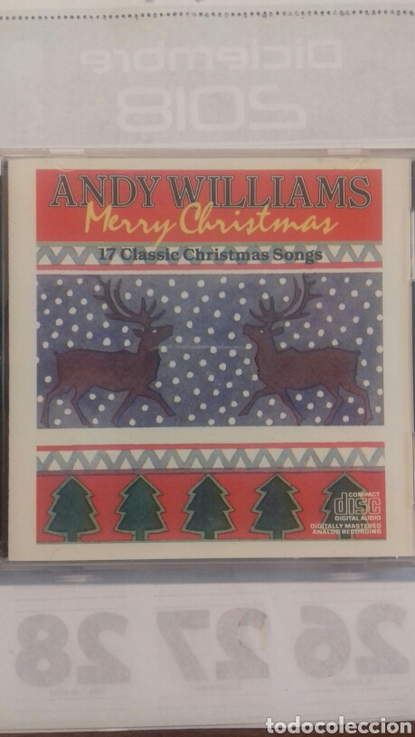 CDs de m&uacute;sica: Andy Williams. Merry Chistmas - Foto 1