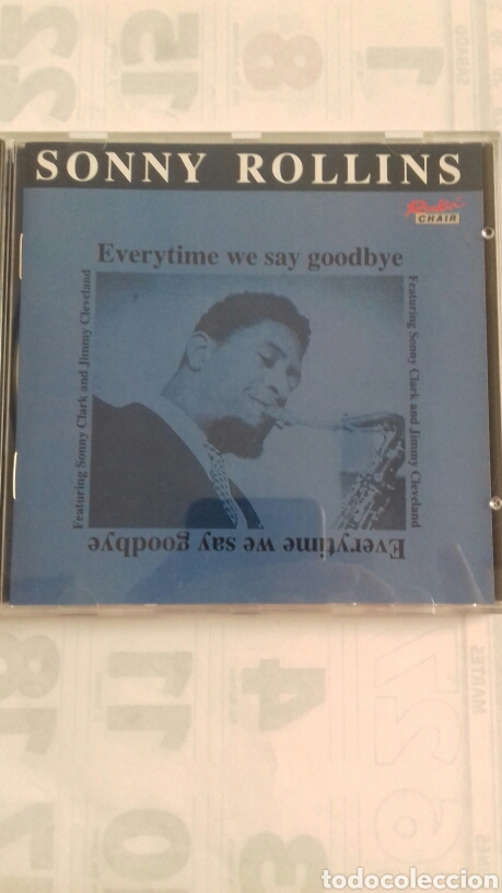 CDs de m&uacute;sica: Sonny Rollins. Everytime We Say Goodbye - Foto 1