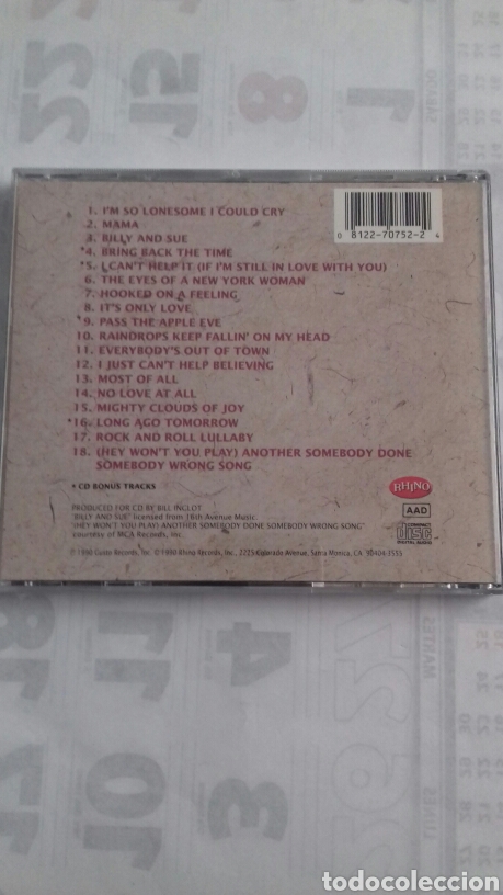 CDs de m&uacute;sica: B J Thomas. Greatest Hits - Foto 2