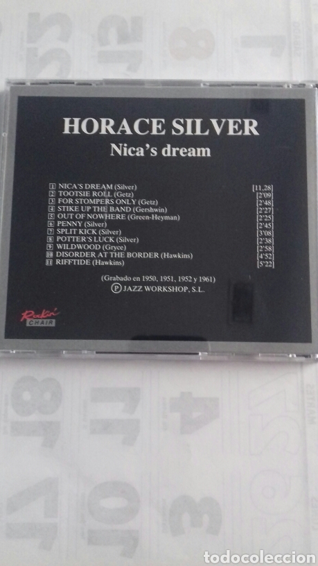 CDs de m&uacute;sica: Horace Silver. Nicas Dream - Foto 2