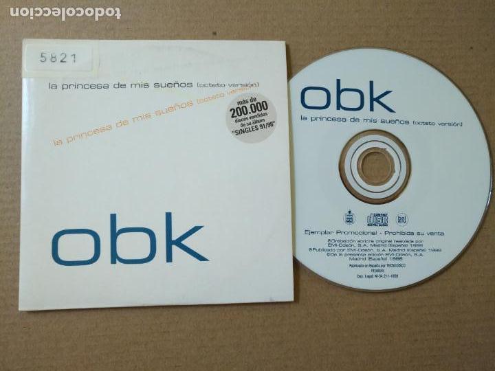 CDs de m&uacute;sica: CD SINGLE - PROMOCIONAL - OBK LA PRINCESA DE MIS SUE&Ntilde;OS OCTETO VERSION - Foto 1