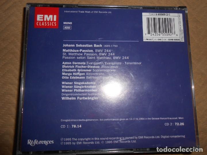 CDs de m&uacute;sica: BACH Matth&auml;us -Passion 2 CDs con libreto - Foto 2