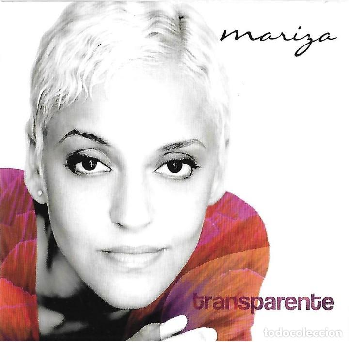 CDs de m&uacute;sica: MARIZA. TRANSPARENTE. CD - Foto 1