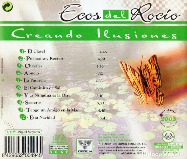 CDs de m&uacute;sica: ECOS DEL ROC&Iacute;O &uml;CREANDO ILUSIONES&uml; - Foto 2