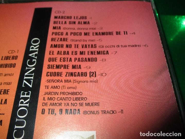 CDs de m&uacute;sica: JUNCO ( CUORE ZINGARO ) - 2 CD - HORUS - CORAZON GITANO - Foto 5