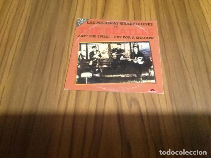 Musik-CDs: LAS PRIMERAS GRABACIONES DE THE BEATLES. CD PROMO EN CART&Oacute;N. PORTADA DEGASTADA. BUEN ESTADO