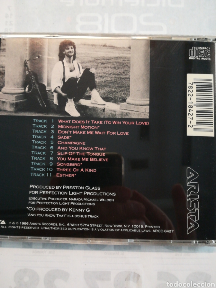 CDs de m&uacute;sica: Kenny G. Duotones - Foto 2