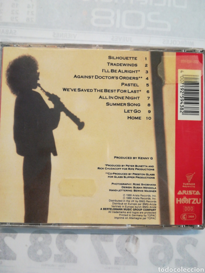 CDs de m&uacute;sica: KENNY G. Silhouette - Foto 2