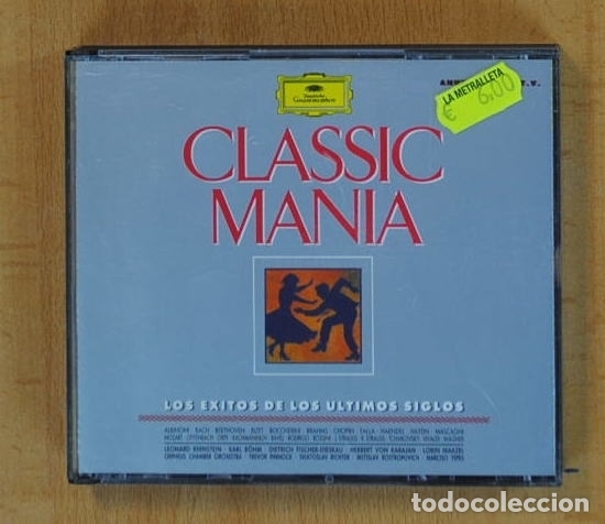 CDs de m&uacute;sica: VARIOS - CLASSIMANIA / LOS EXITOS DE LOS ULTIMOS SIGLOS - 2 CD - Foto 1
