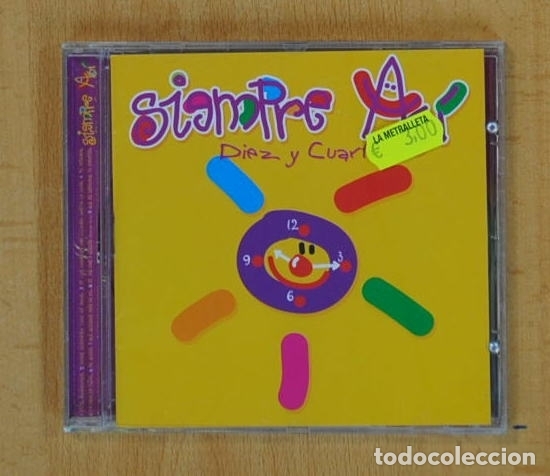 CDs de m&uacute;sica: SIEMPRE ASI - DIEZ Y CUARTO - CD - Foto 1