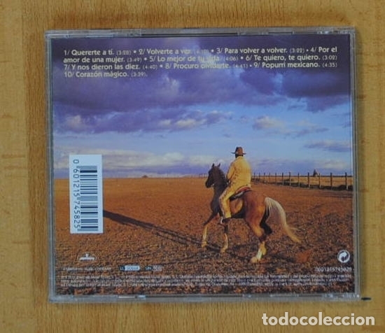 CDs de m&uacute;sica: BERTIN OSBORNE - SABOR A MEXICO - CD - Foto 2