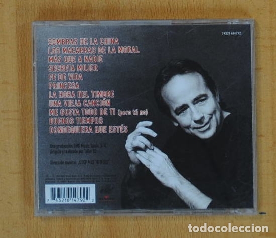 CDs de m&uacute;sica: JOAN MANUEL SERRAT - SOMBRAS DE LA CHINA - CD - Foto 2