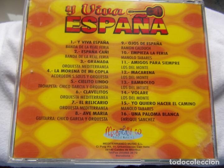CDs de m&uacute;sica: Y VIVA ESPA&Ntilde;A - Foto 2
