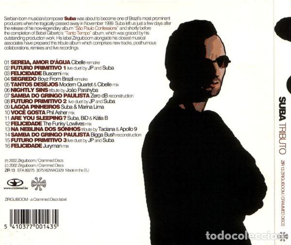 CDs de m&uacute;sica: Suba - Tributo - CD Digipack - Foto 2