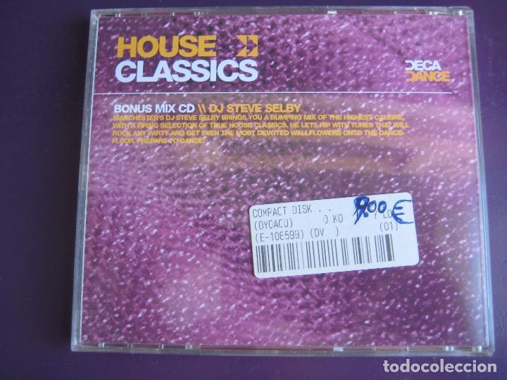 CDs de m&uacute;sica: HOUSE CLASSICS CD ONE DECADANCE A&Ntilde;O 2001 - 11 TEMAS - TECHNO DANCE - Foto 2