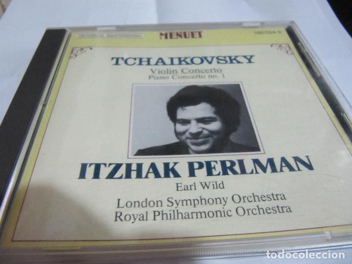 CDs de M&uacute;sica: MENUET-TCHAIKOVSKY-ITZHAK PERLMAN  CD1988