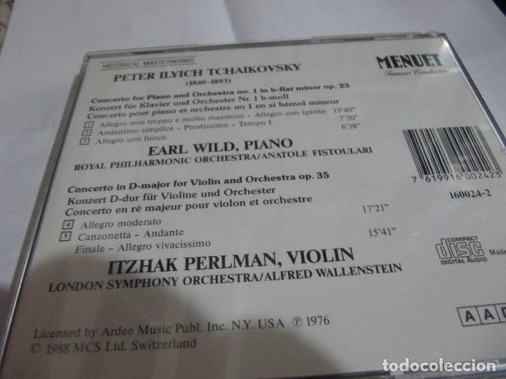 CDs de m&uacute;sica: MENUET-TCHAIKOVSKY-ITZHAK PERLMAN  CD1988 - Foto 2