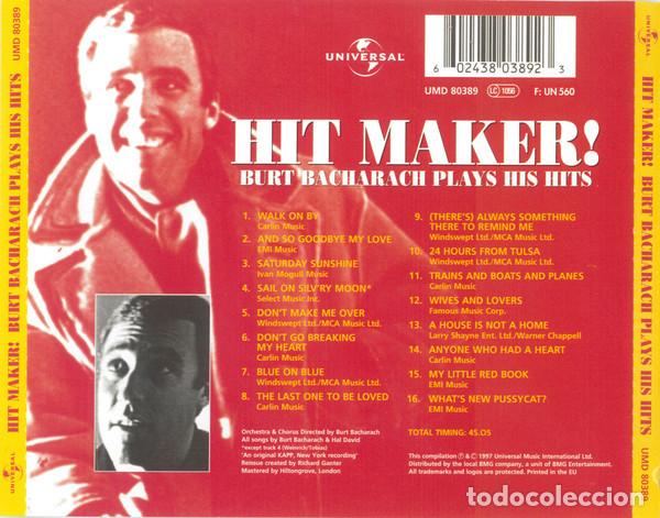 burt bacharach top songs