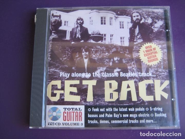 CDs de m&uacute;sica: TOTAL GUITAR VOL 3 - GET BACK - PLAY ALONG THE CLASSIC BEATLES -
