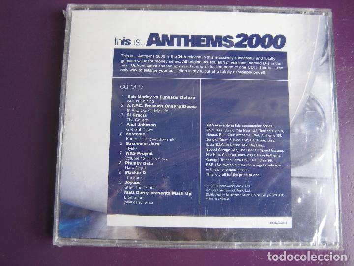 CDs de m&uacute;sica: THIS IS ANTHEMS 2000 CD - HOUSE TECHNO GARAGE TRANCE - Foto 2