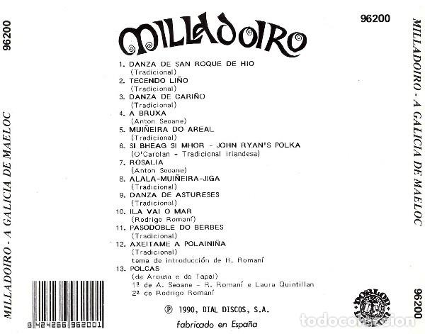 CDs de m&uacute;sica: Milladoiro - A Galicia De Maeloc - CD - Foto 2