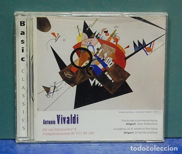 CDs de m&uacute;sica: Antonio Vivaldi. Ref. TRA 039, Basic classics. CD - Foto 1