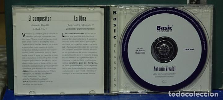 CDs de m&uacute;sica: Antonio Vivaldi. Ref. TRA 039, Basic classics. CD - Foto 2