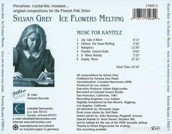 CDs de m&uacute;sica: Sylvan Grey - Ice Flowers Melting - CD - Foto 2