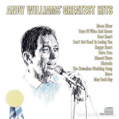 CDs de m&uacute;sica: andy williams greatest hits - Foto 1